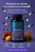 ALÚA – Reishi, Melena de León & Cordyceps