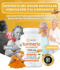 Super Gold Peri Mujer – Complejo de Cúrcuma Curcumina 6-en-1