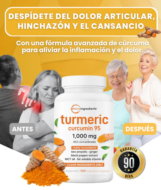 Super Gold Peri Mujer – Complejo de Cúrcuma Curcumina 6-en-1