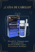 ¿Caída de cabello? Minoxidil 5%