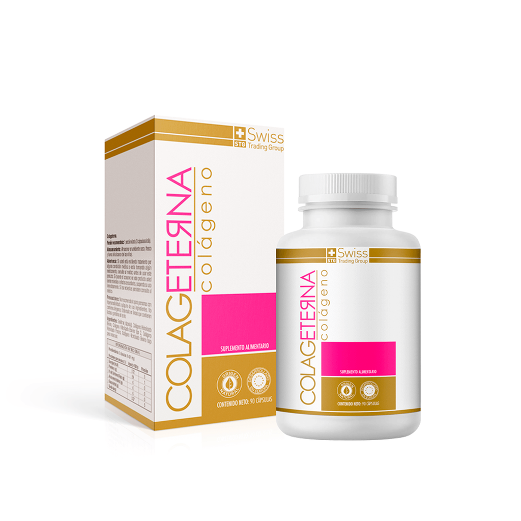 ColagEterna — Colágeno Hidrolizado para la Mujer (90 Cápsulas)